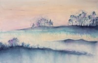 Mudeeha Ali, 14 x 21 Inch, Water Color On Paper, AC-MALI-007